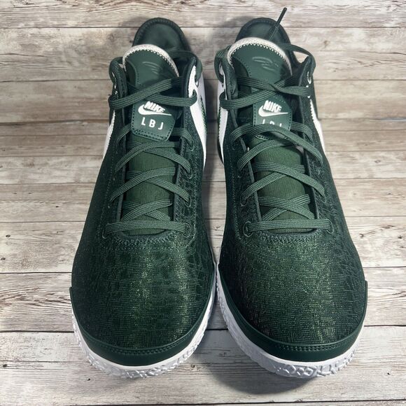 Nike Zoom LeBron NXXT Gen TB Promo Player Green Basketball FN7092-301 Sz 16 - Picture 2 of 7